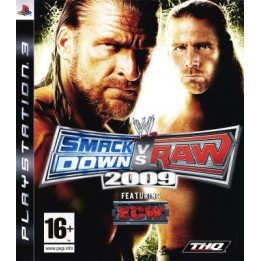 WWE Smackdown vs Raw 2009 PS3 GAMES Used-Μεταχειρισμένο