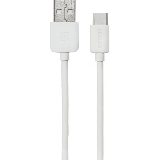 Καλώδιο δεδομένων, Remax Light RC-006a, USB Type-C, 1.0m, Λευκό