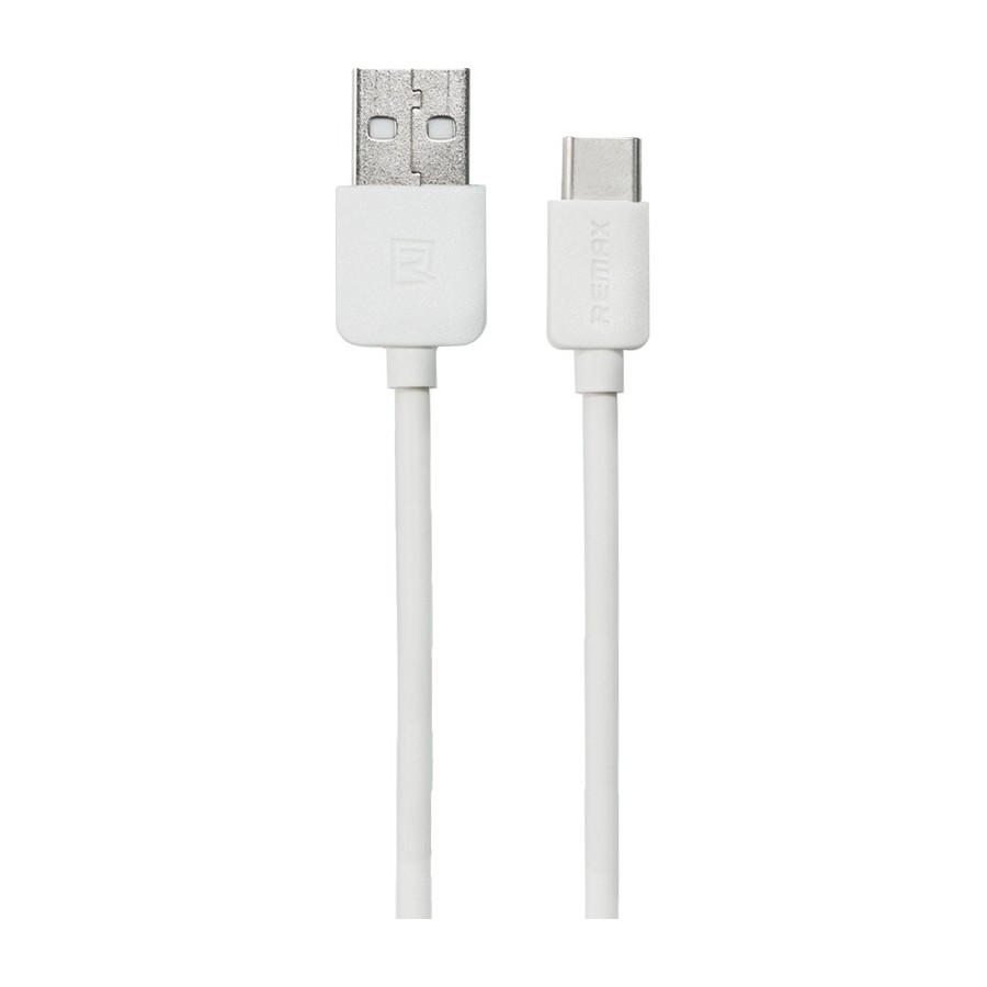 Καλώδιο δεδομένων, Remax Light RC-006a, USB Type-C, 1.0m, Λευκό