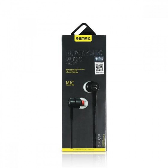 Remax Earphone RM-535i Black