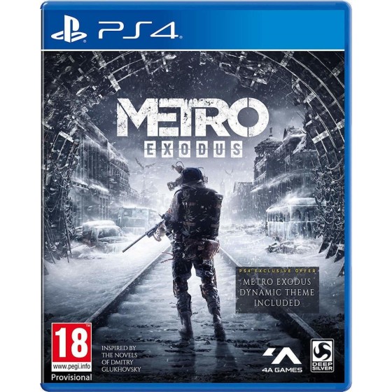 Metro Exodus PS4 GAMES Used-Μεταχειρισμένο