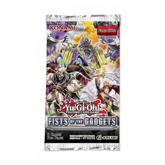 YU-GI-OH!: FIST OF THE GADGETS BOOSTER DISPLAY ΦΑΚΕΛΑΚΙ