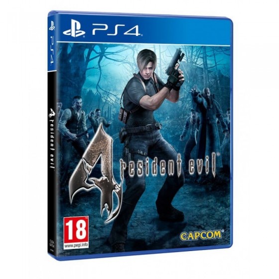 RESIDENT EVIL 4 PS4 GAMES Used-Μεταχειρισμένο