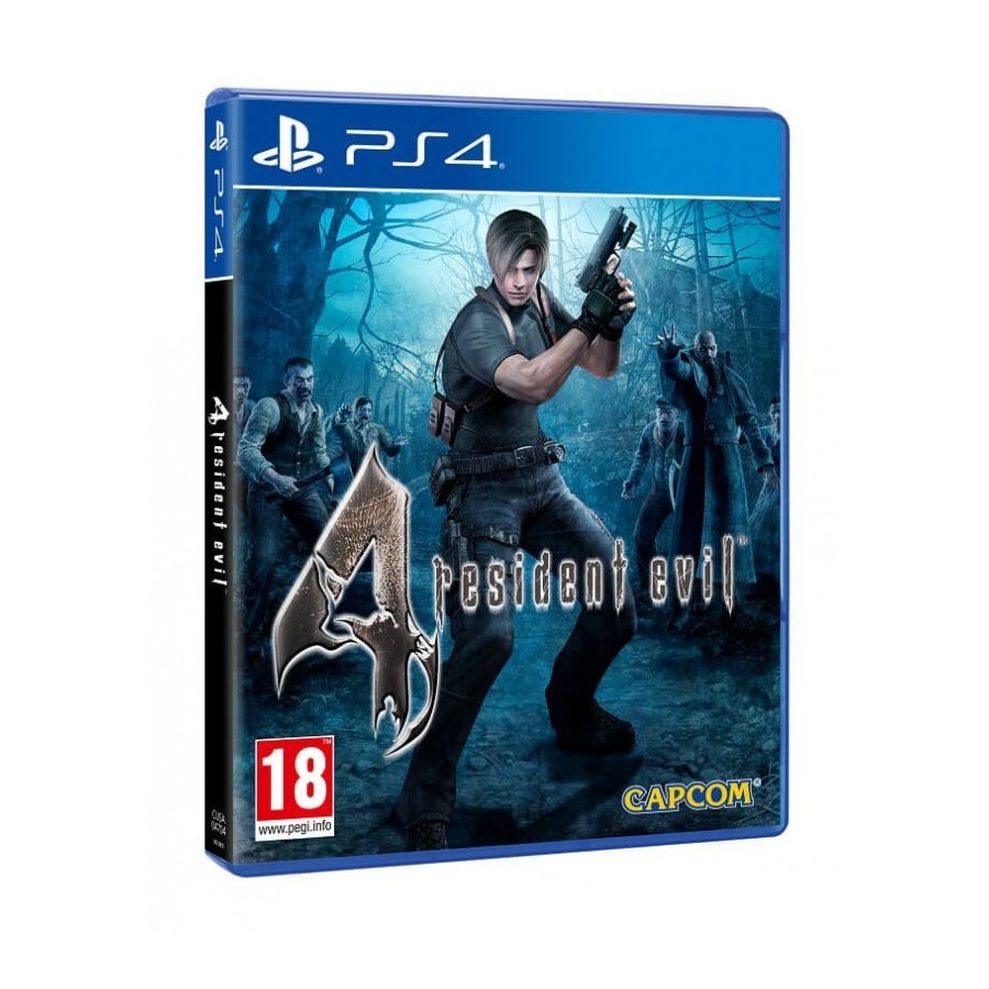 RESIDENT EVIL 4 PS4 GAMES Used-Μεταχειρισμένο