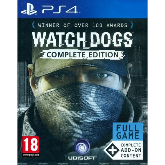 Watch Dogs Complete Edition PS4 GAMES Used-Μεταχειρισμένο