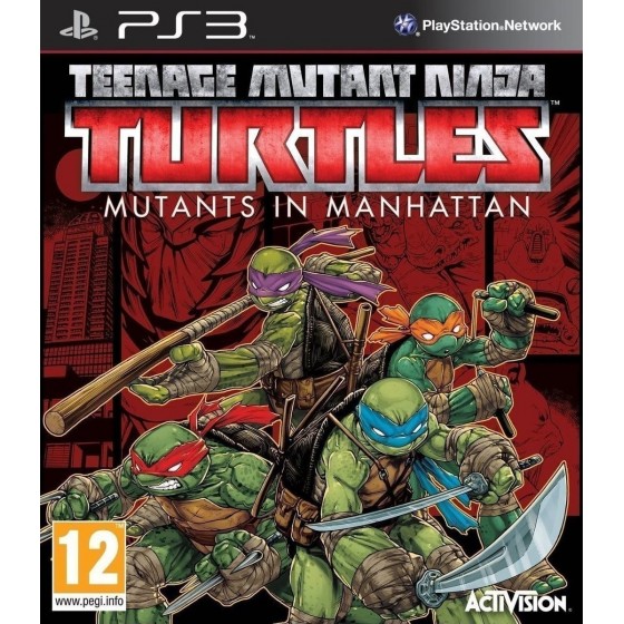 Teenage Mutant Ninja Turtles Mutants in Manhattan PS3 GAMES