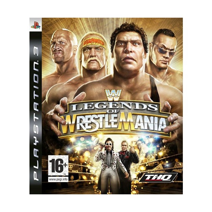 WWE Legends Of Wrestlemania PS3 GAMES