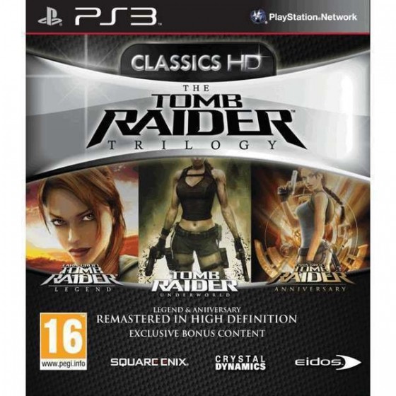 The Tomb Raider Trilogy - PS3 Game
