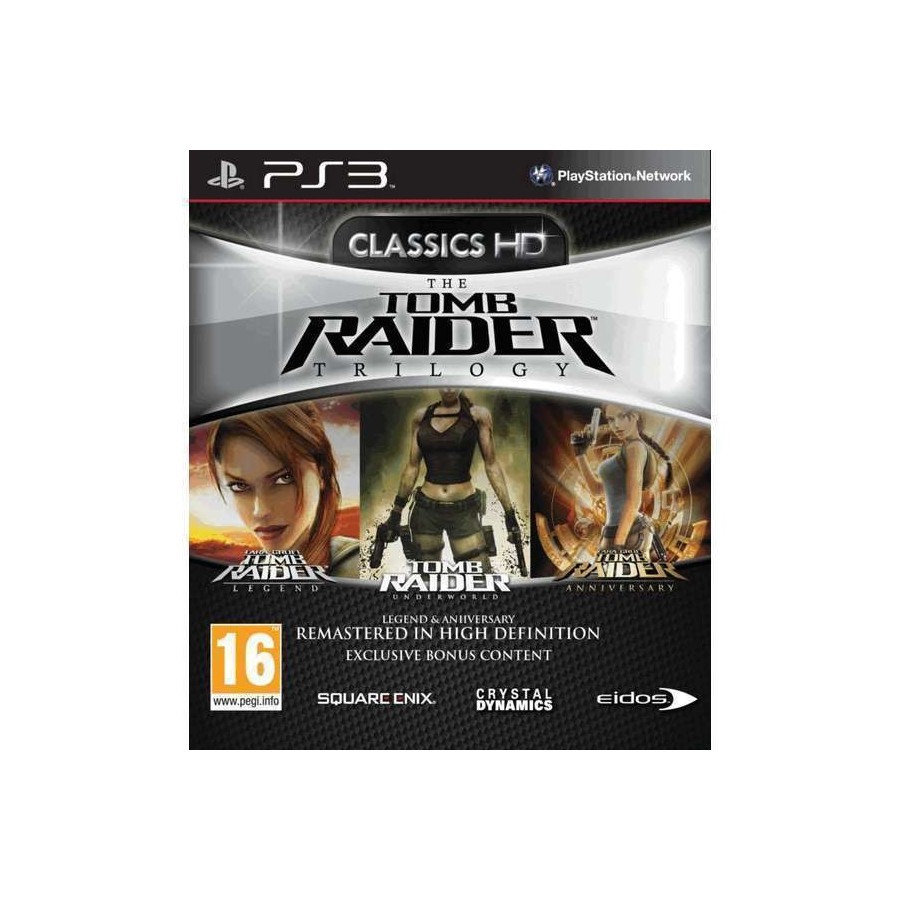 The Tomb Raider Trilogy - PS3 Game