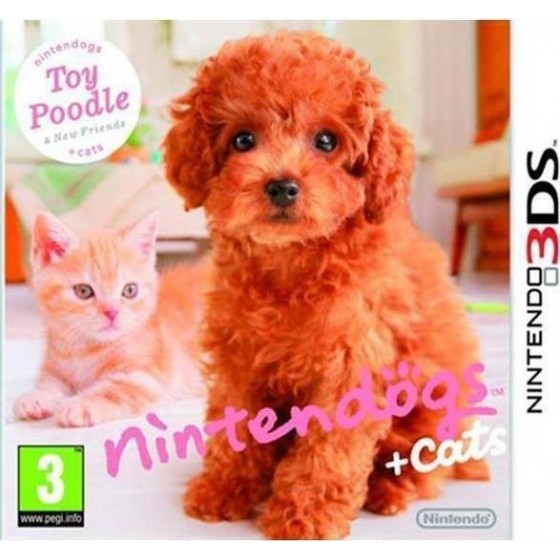 Nintendogs + Cats Toy Poodle & New Friends 3DS 