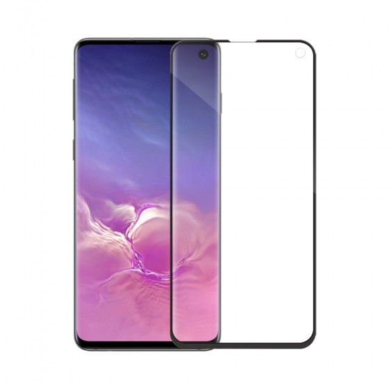 Tempered glass Mocoson Nano Flexible, Full 5D, για το Samsung Galaxy S10E, 0.3mm, Μαυρο