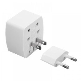 Αντάπτορας LDNIO Z4, EU/US/UK/AU to EU/US/UK/AU, 220V, Universal, Λευκό