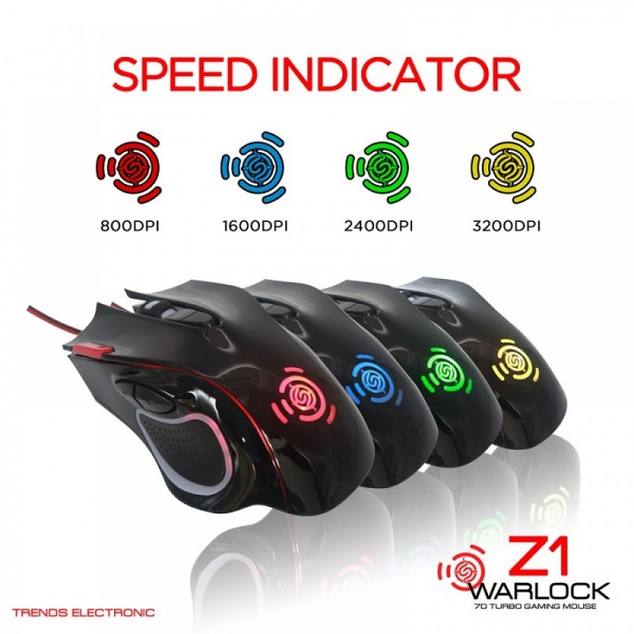 Ποντίκι Gaming FanTech, Optical Z1, Μαύρο