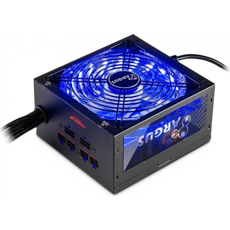 Τροφοδοτικο 650W Inter-Tech Argus RGB-650W CM 140 mm 80+ Gold