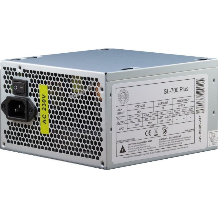 Τροφοδοτικό 700W Inter-Tech SL-700 Plus