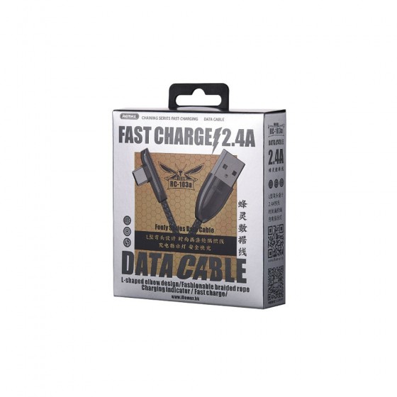 Кαλώδιο δεδομένων Remax Fonly RC-103, Type-C, 1.2m