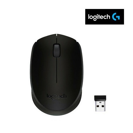 LOGITECH B170 WIRELESS MOUSE BLACK