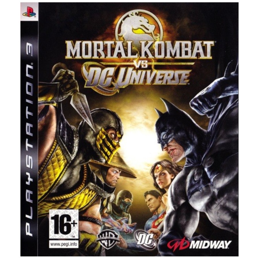 Mortal Kombat Vs Dc Universe PS3 GAMES Used-Μεταχειρισμένο