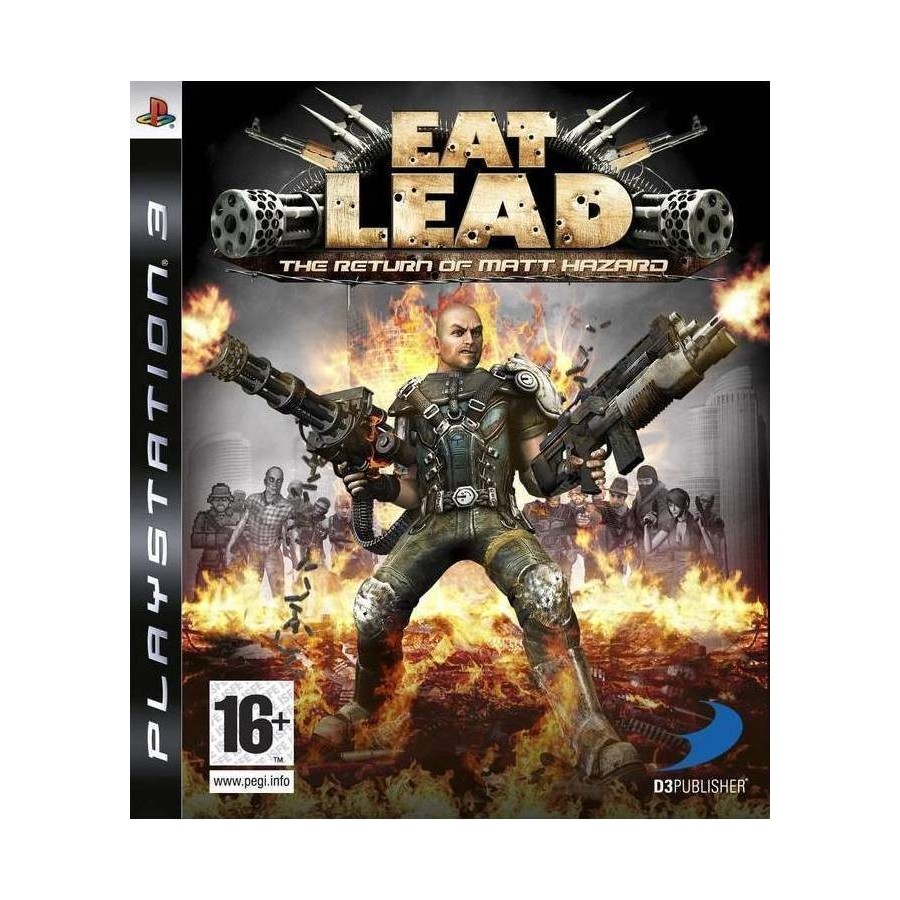 Eat Lead The Return of Matt Hazard PS3 GAMES Used-Μεταχειρισμένο
