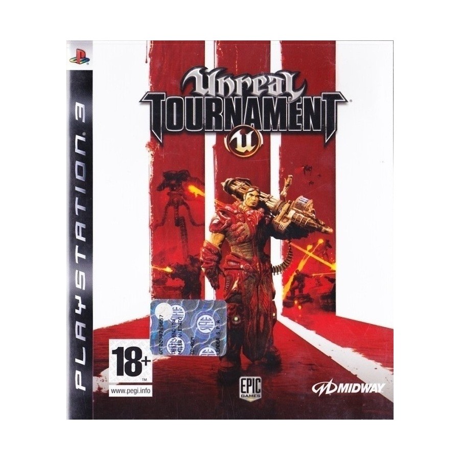 Unreal Tournament III PS3 GAMES Used-Μεταχειρισμένο