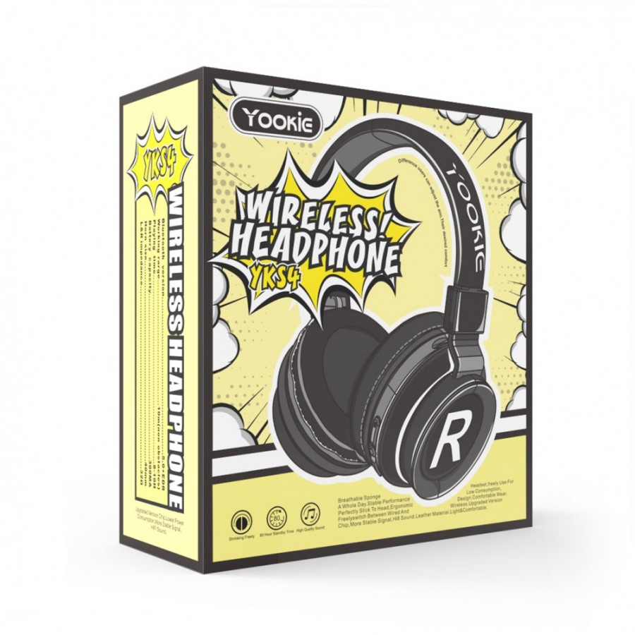 Bluetooth Headphones Yookie YKS4, Διαφορετικά χρώματα