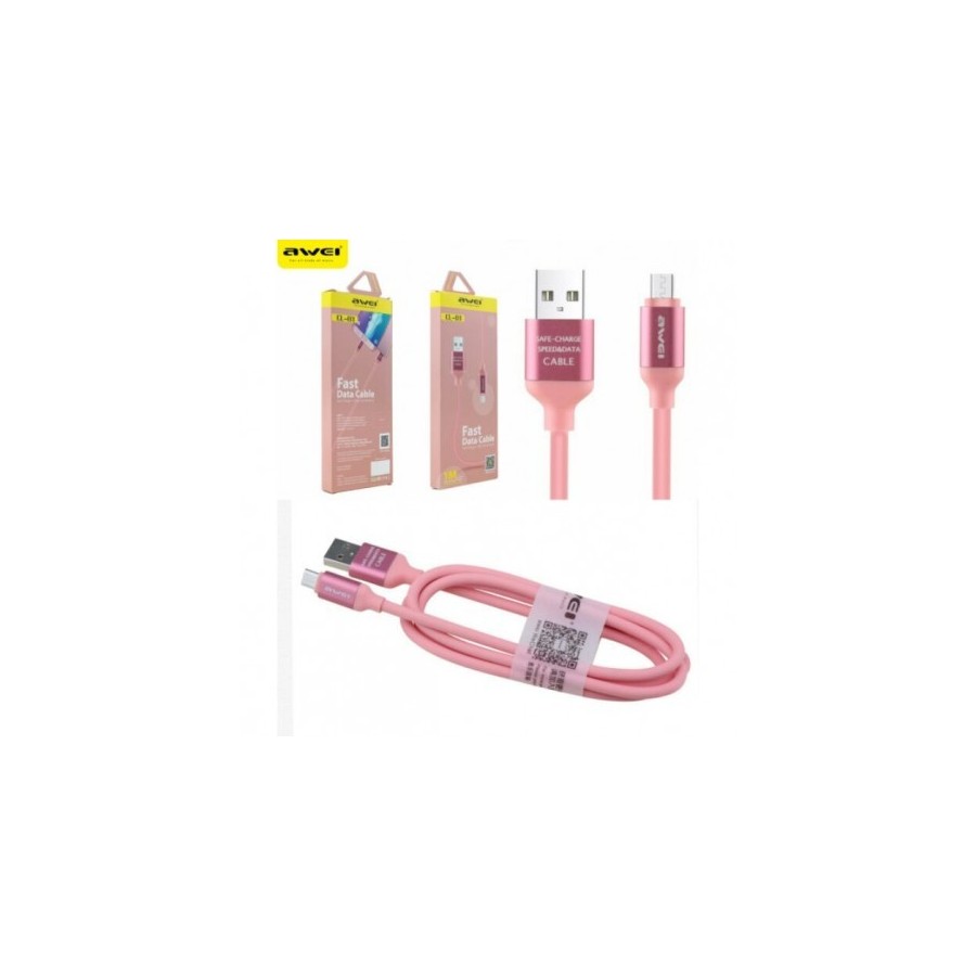 Awei Regular USB 2.0 to micro USB Cable  1m (CL-81)