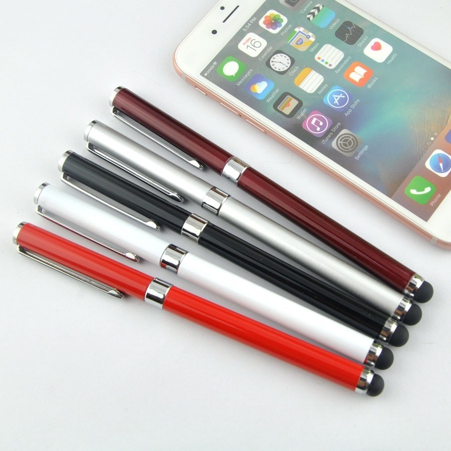 Γραφίδα για smartphone και tablet + Στυλό 2σε1, No brand σε διαφορετικά χρώματα 