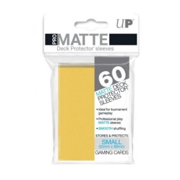 Yellow Pro Matte Small Deck Protectors χρώμα Κίτρινο