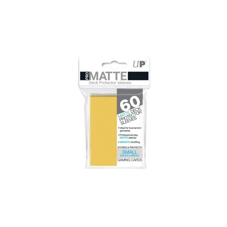 Yellow Pro Matte Small Deck Protectors χρώμα Κίτρινο