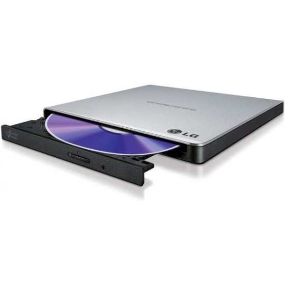 Εξωτερικό USB DVD+/-RW Slim Drive LG GP57ES40 - Silver GP57ES40 (8809484672459)