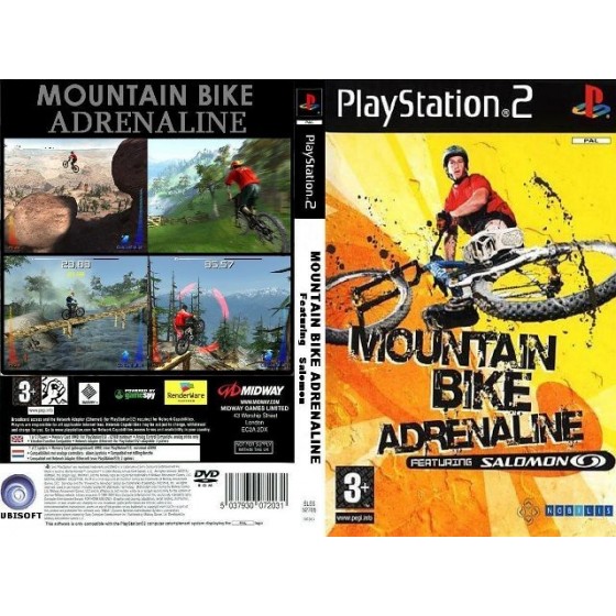 MOUNTAIN BIKE ADRENALINE - PS2 Used-Μεταχειρισμένο 