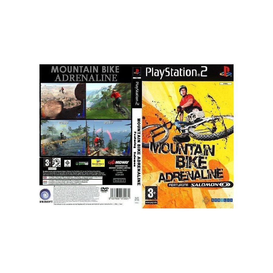 MOUNTAIN BIKE ADRENALINE - PS2 Used-Μεταχειρισμένο 