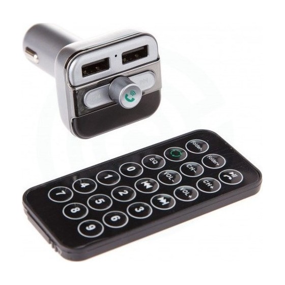 EARLDOM FM TRANSMITTER WIRELESS MP3 AND CHARGER AUX AUDIO OUTPUT CAR KIT 3.4A ET-M11