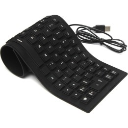 ΕΛΑΣΤΙΚΟ ΑΔΙΑΒΡΟΧΟ ΠΛΗΚΤΡΟΛΟΓΙΟ  Usb Foldable Σιλικόνης ΕΥΚΑΜΠΤΟ ΓΙΑ PC 