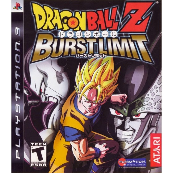 Dragonball Z Burst Limit PS3 GAME Used-Μεταχειρισμένο