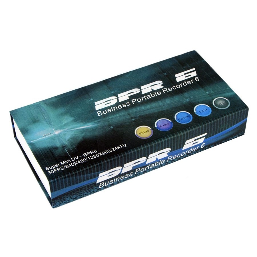 Στυλό με ενσωματωμένη κάμερα HD 1920x1080 και μικρόφωνο, MicroSD, Silver