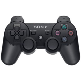Sony Wireless DUAL SHOCK 3  PS3 and Sixaxis BLACK USED