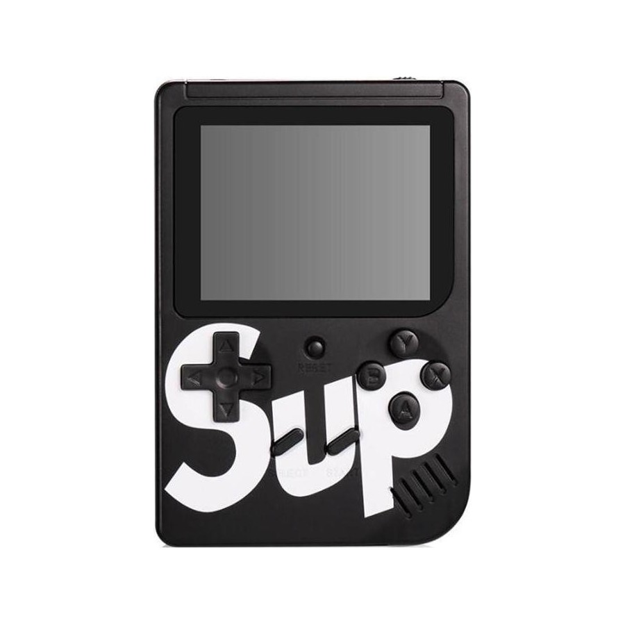 RETRO SLIM ΦΟΡΗΤΗ ΚΟΝΣΟΛΑ - ΠΑΙΧΝΙΔΟΜΗΧΑΝΗ ΜΕ 400 ΠΑΙΧΝΙΔΙΑ ΜΕ ΕΞΟΔΟ AV - RETRO GAME CONSOLE 400GAMES ΜΑΥΡΟ