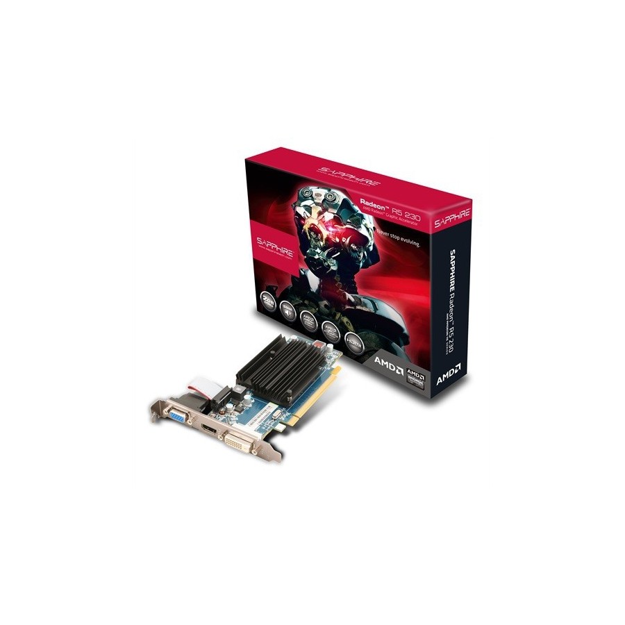 SAPPHIRE VGA PCI-E ATI R5 230 (11233-02-20G)
