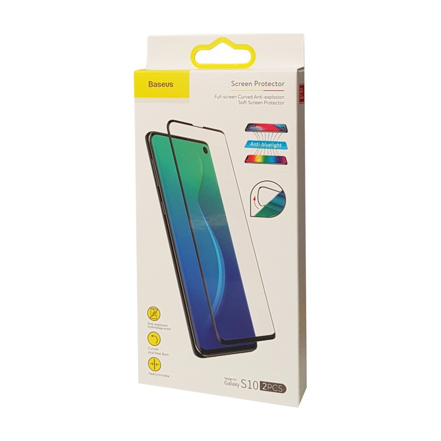 BASEUS tempered glass Samsung S10 SGSAS10-KS01, 0.15mm, εύκαμπτο, 2τμχ