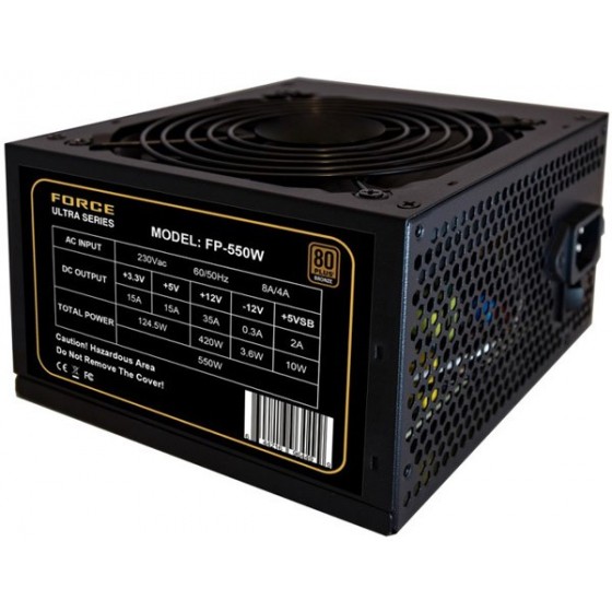 PSU FORCE FP-550W 80+ BRONZE 550W Τροφοδοτικό
