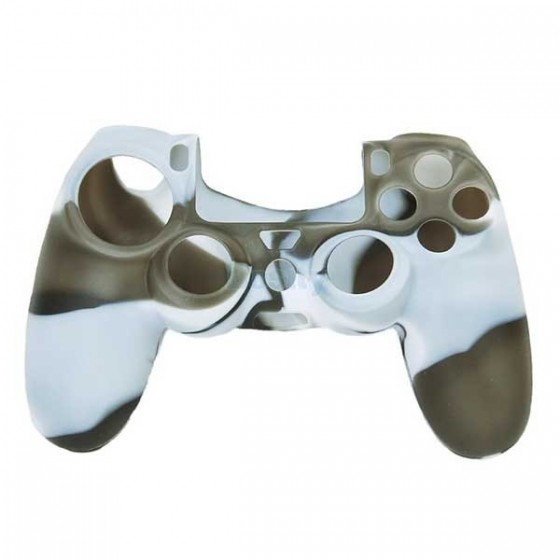 Silicone Case Skin Multi Color Gray / White Κάλυμμα Σιλικόνης Χειριστηρίου - PS4 Controller