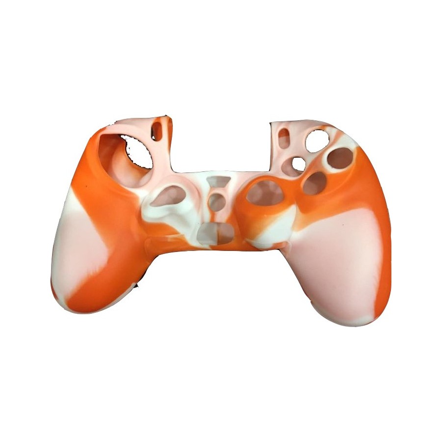 Silicone Case Orange/White PS4 CONTROLLER