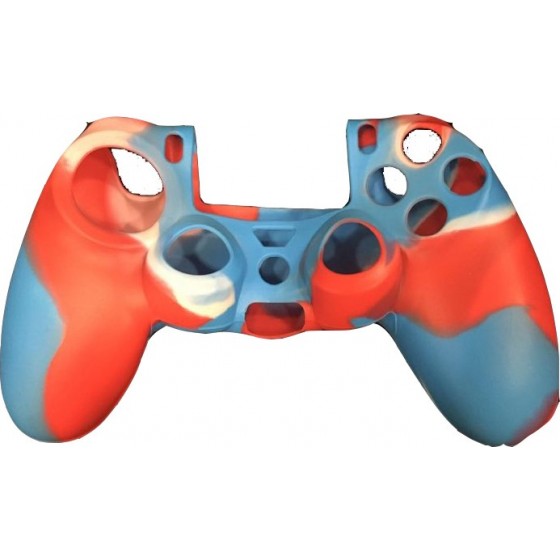 SIlicone Case Red/Blue/White PS4 θήκη σιλικόνης για το χειριστήριο PS4