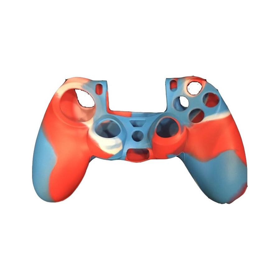 SIlicone Case Red/Blue/White PS4 θήκη σιλικόνης για το χειριστήριο PS4