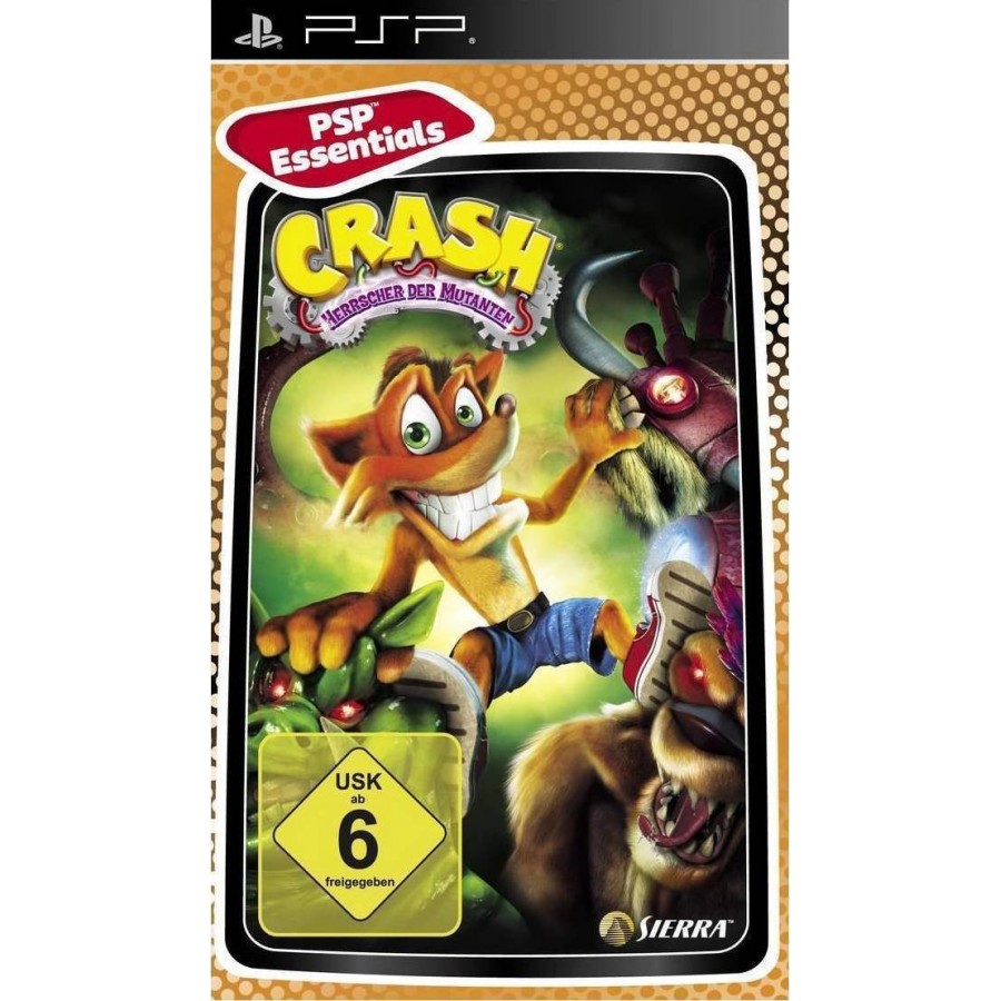 CRASH MIND OVER MUTANT PSP GAMES 