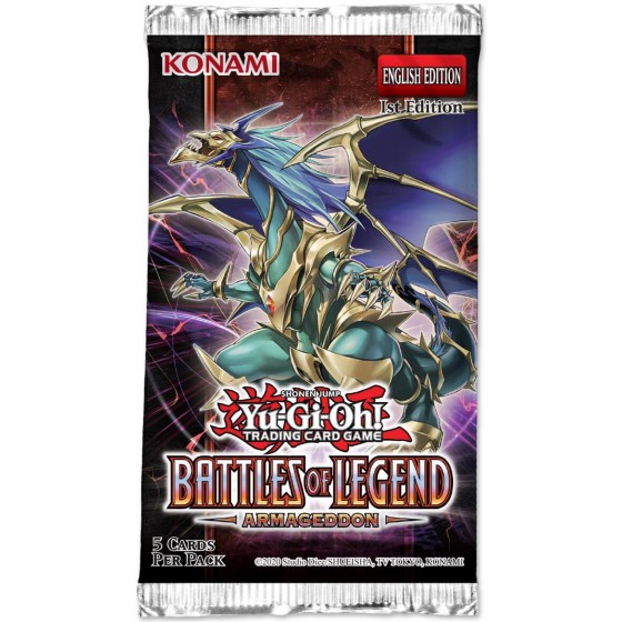 Battles of Legend: Armageddon Booster Display-Φακελάκι
