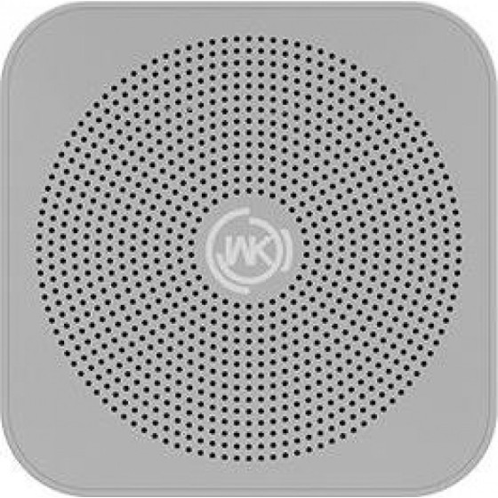 Speaker BT WK SP-100 White στερεοφωνικό φορητό ηχείο συμβατό με Smartphone & Tablet﻿ με σύνδεση bluetooth