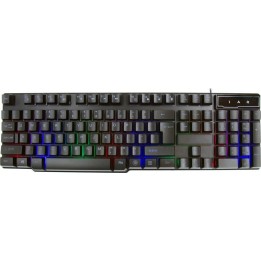 Omega Varr Ενσύρματο Πληκτρολόγιο Gaming RGB Keyboard Multimedia Μαύρο VRGBK7023B