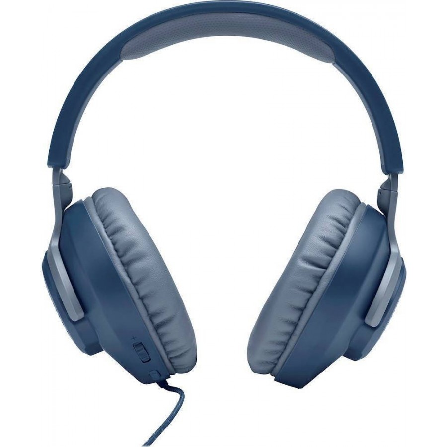 JBL Quantum 100, Over-Ear Wired Gaming Headset (Blue)